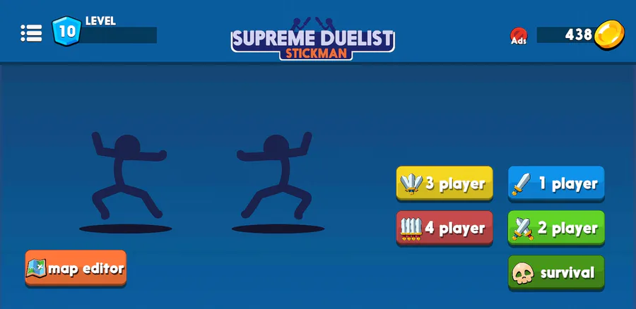 SUPREME DUELIST STICKMAN 2 PLAYER Games