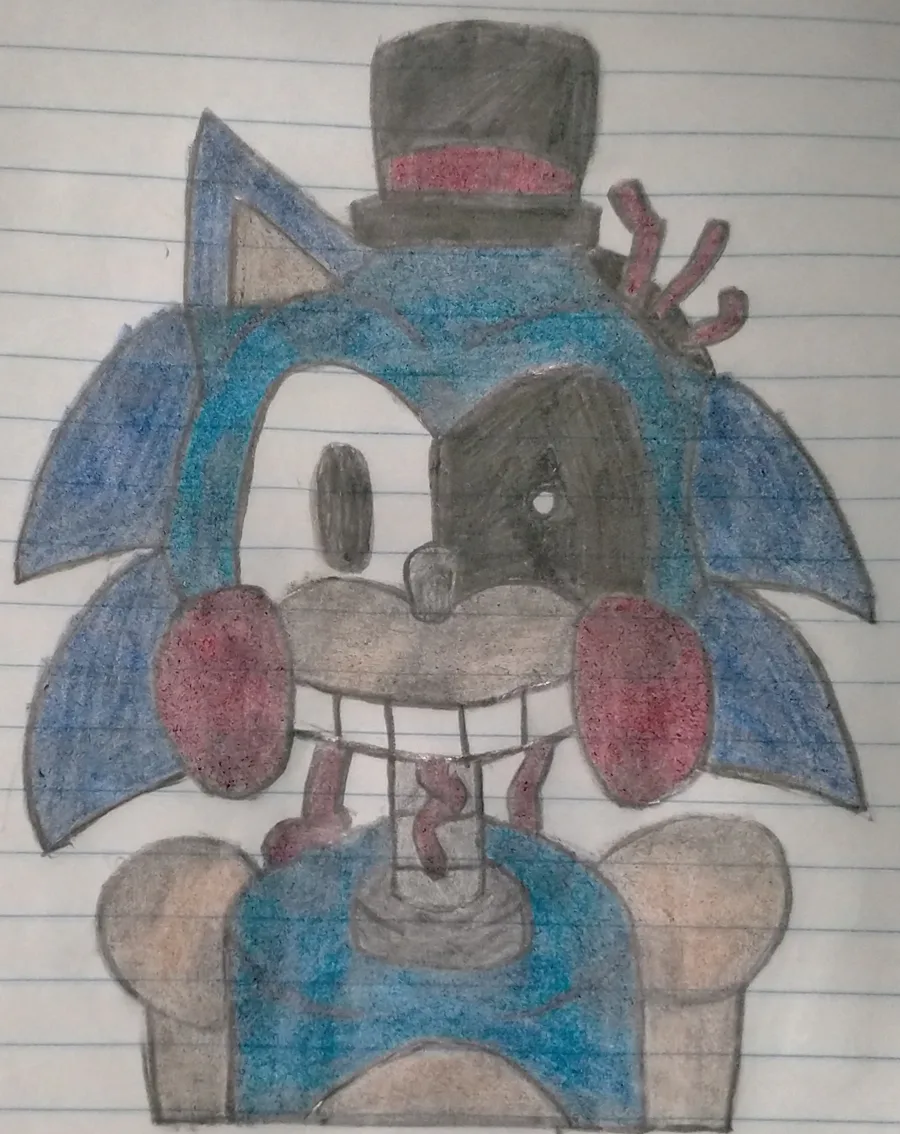 RandomFandom12 on X: For @janette_the, Withered Freddy as a Sonic