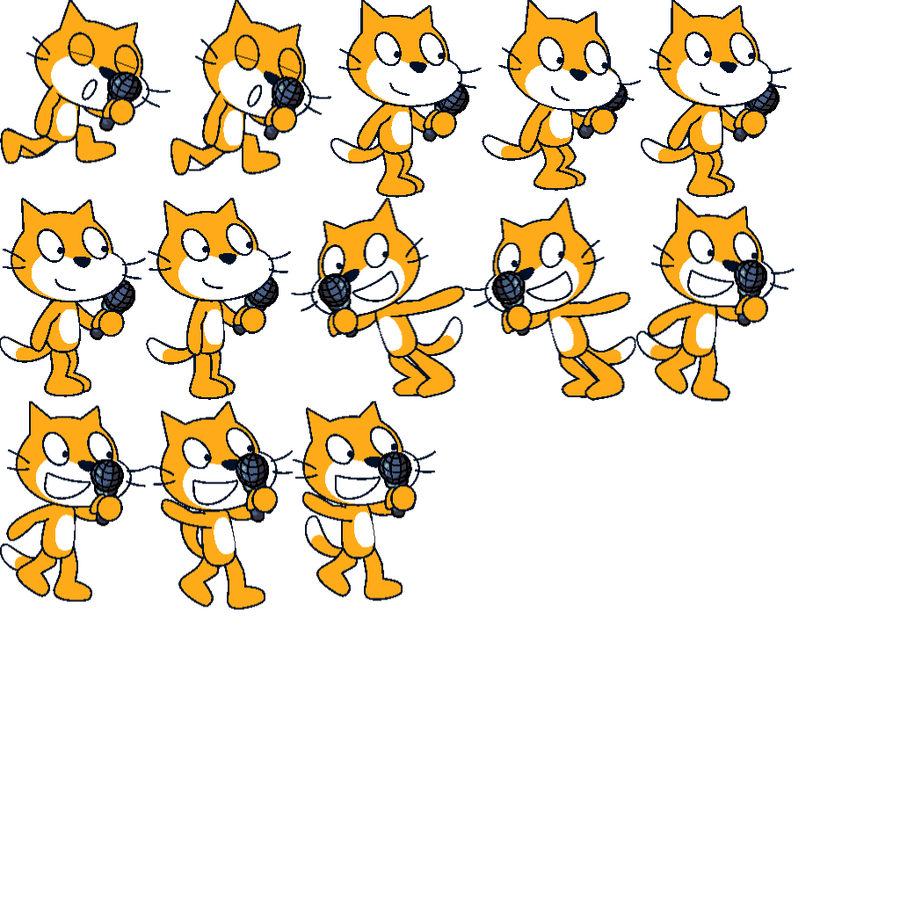 Scratchtale Cat Sprite Sheet by CrisStudios on DeviantArt