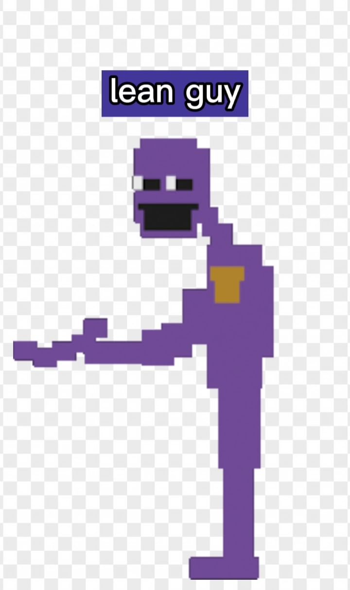 Раскраска фиолетовый человек