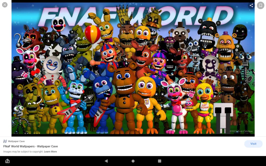 FNaF World Wallpapers - Wallpaper Cave