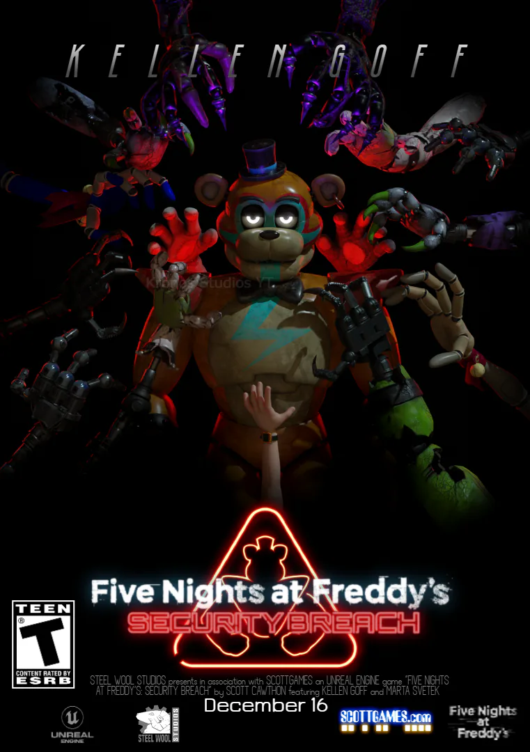 Five Nights at Freddy's: Security Breach - Group Poster