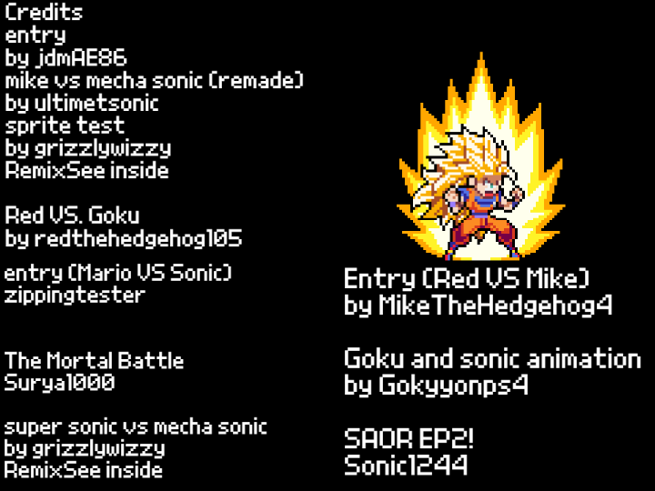 ULTIMATE SONIC SPRITES - TurboWarp