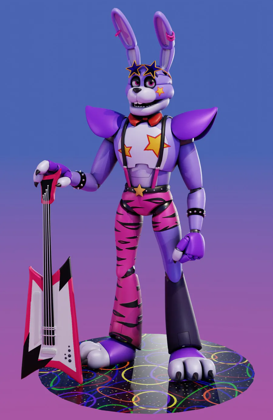 ❤️Glamrockfreddy-OFFICIAL❤️ #thankyouscott❤️ on Game Jolt: Glamrock Bonnie  V2