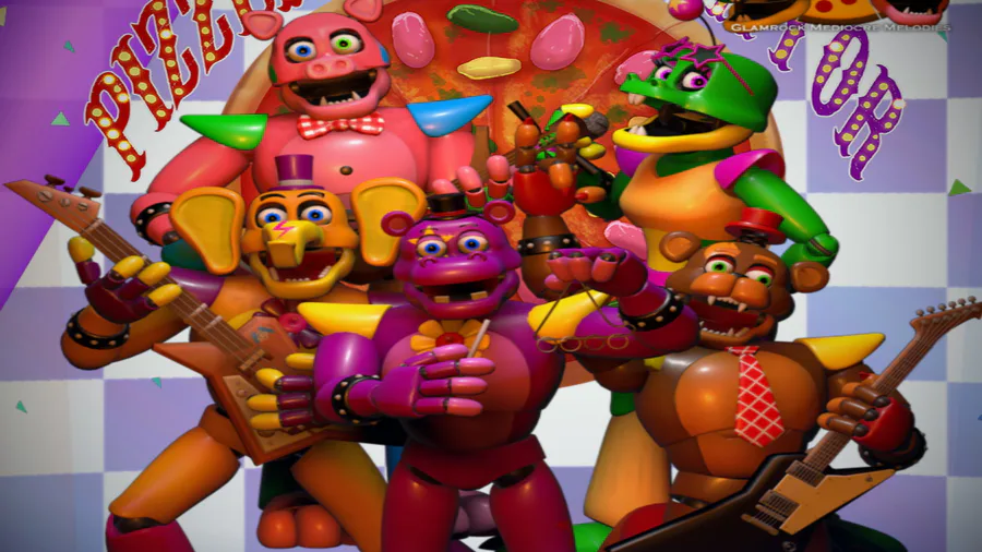 FNaF World - Adventure Funtime Animatronics (Mod) by NIXORY - Game Jolt