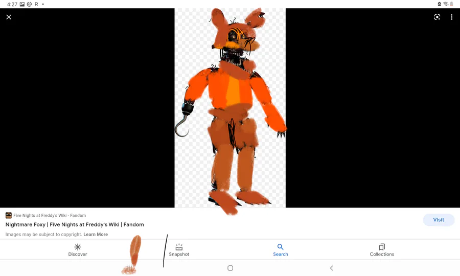 Nightmare Foxy, Five Nights at Freddy's 4 Wiki