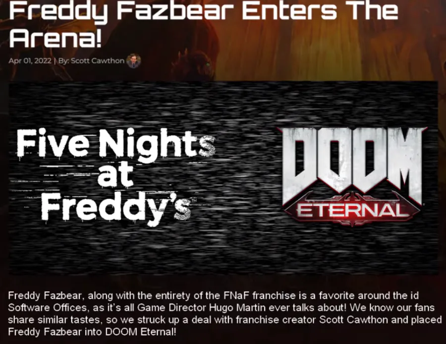 DOOM Eternal - The Freddy Update 
