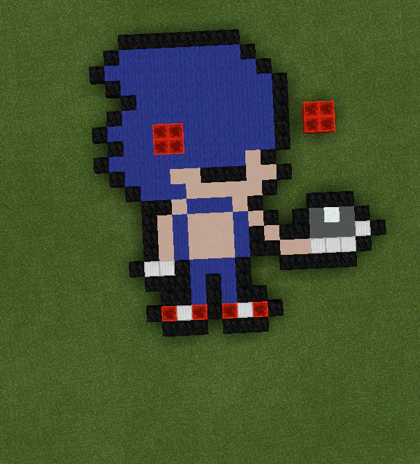 Sunky mpeg pixel art