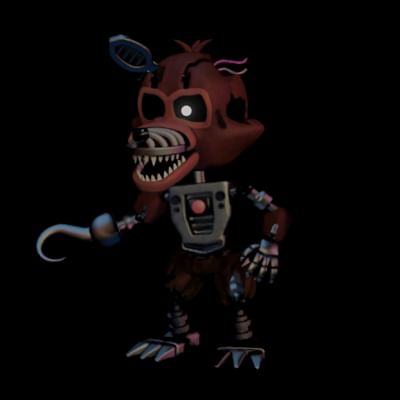 Fnaf World 4 Nightmare Withered Withered Foxy Fnaf World 4 By