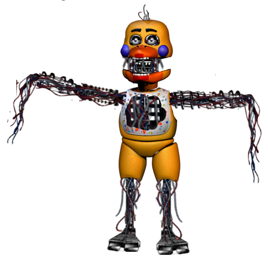 Rockstar Withered Chica By 133alexander - Fnaf Rockstar Chica