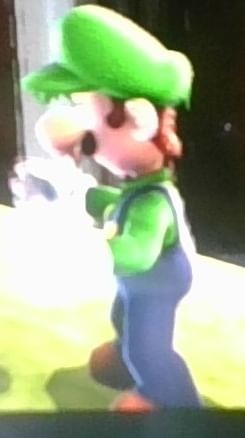 luigi funny face