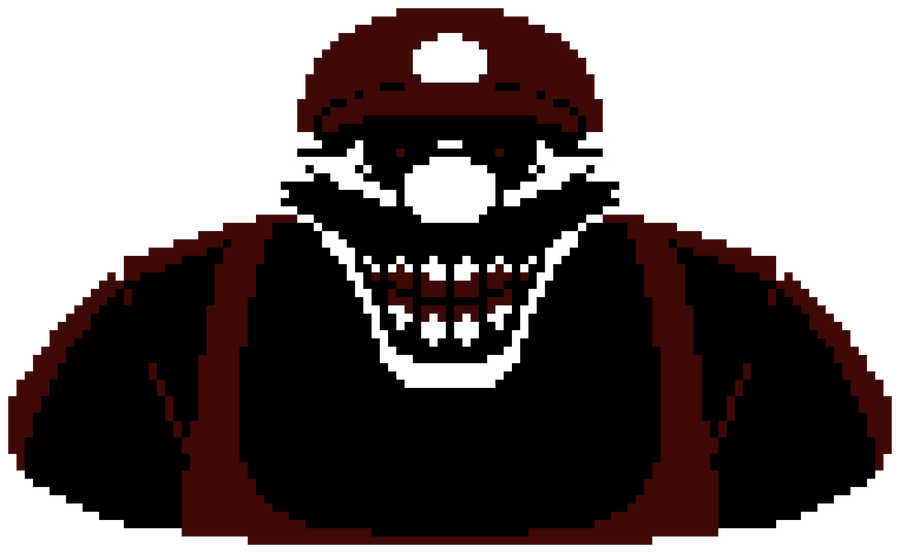 Mario 85 - Super Mario PC port creepypasta sprites [Super Mario