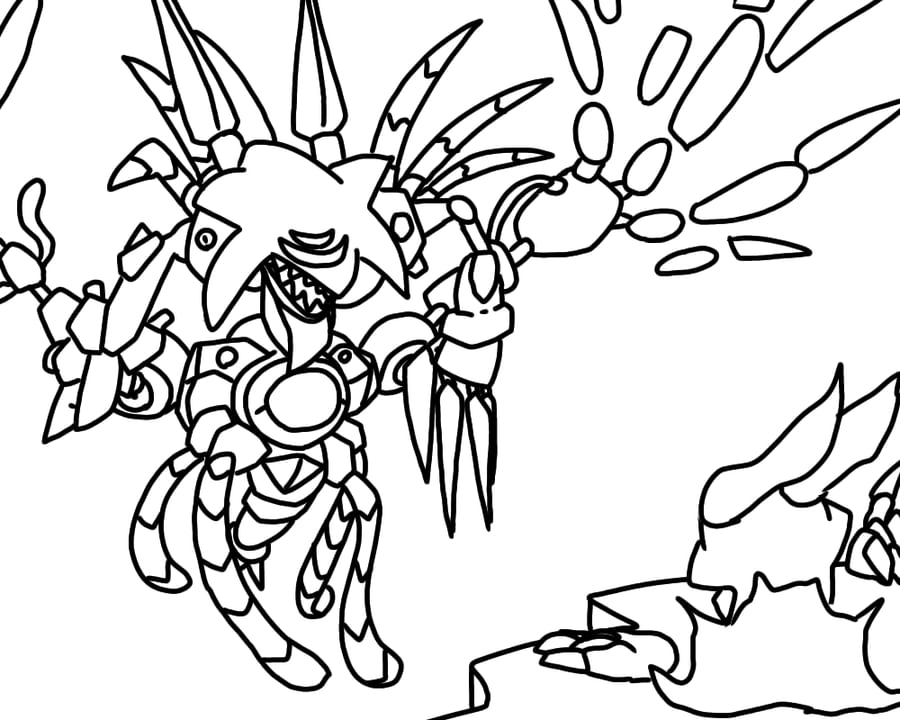 Collection 69 newest metagross coloring pages , free to print and