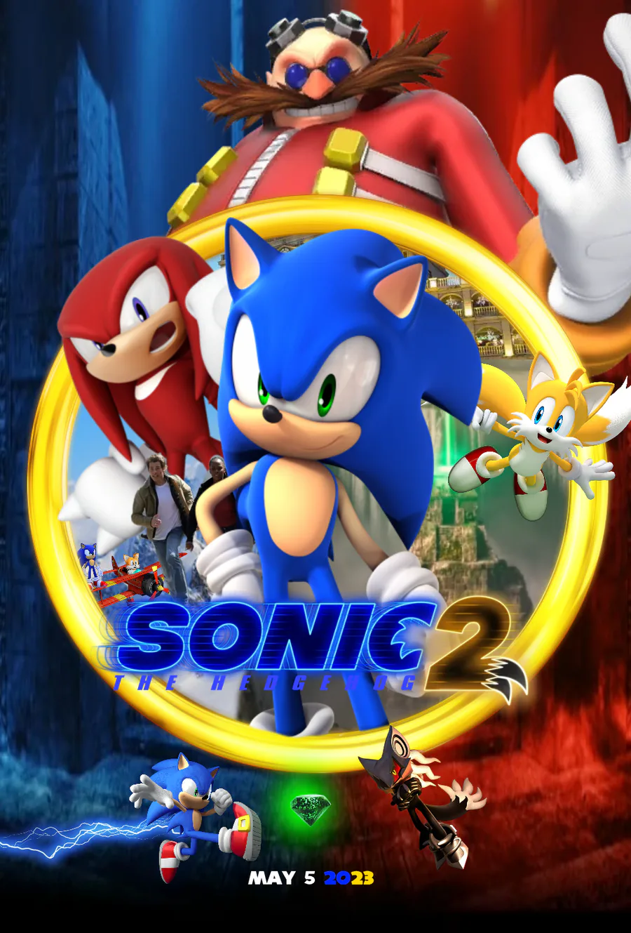 Samuel Lukas The Hedgehog on Game Jolt: Sonic Movie 2 (Game Edition) Poster  4