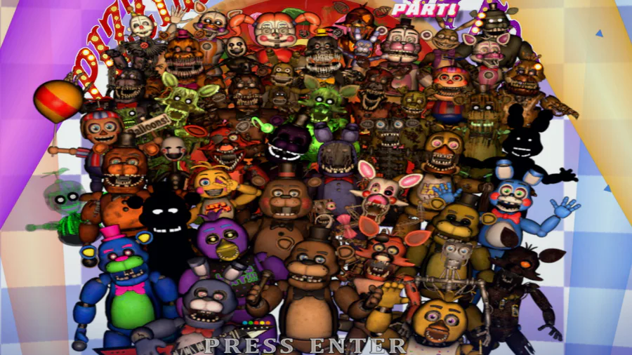 FNaF World - Adventure Funtime Animatronics (Mod) by NIXORY - Game Jolt