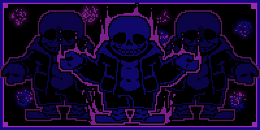 Well, This Image Was From Undertale - Insanity Sans Pixel Art, HD Png  Download , Transparent Png Image - PNGitem