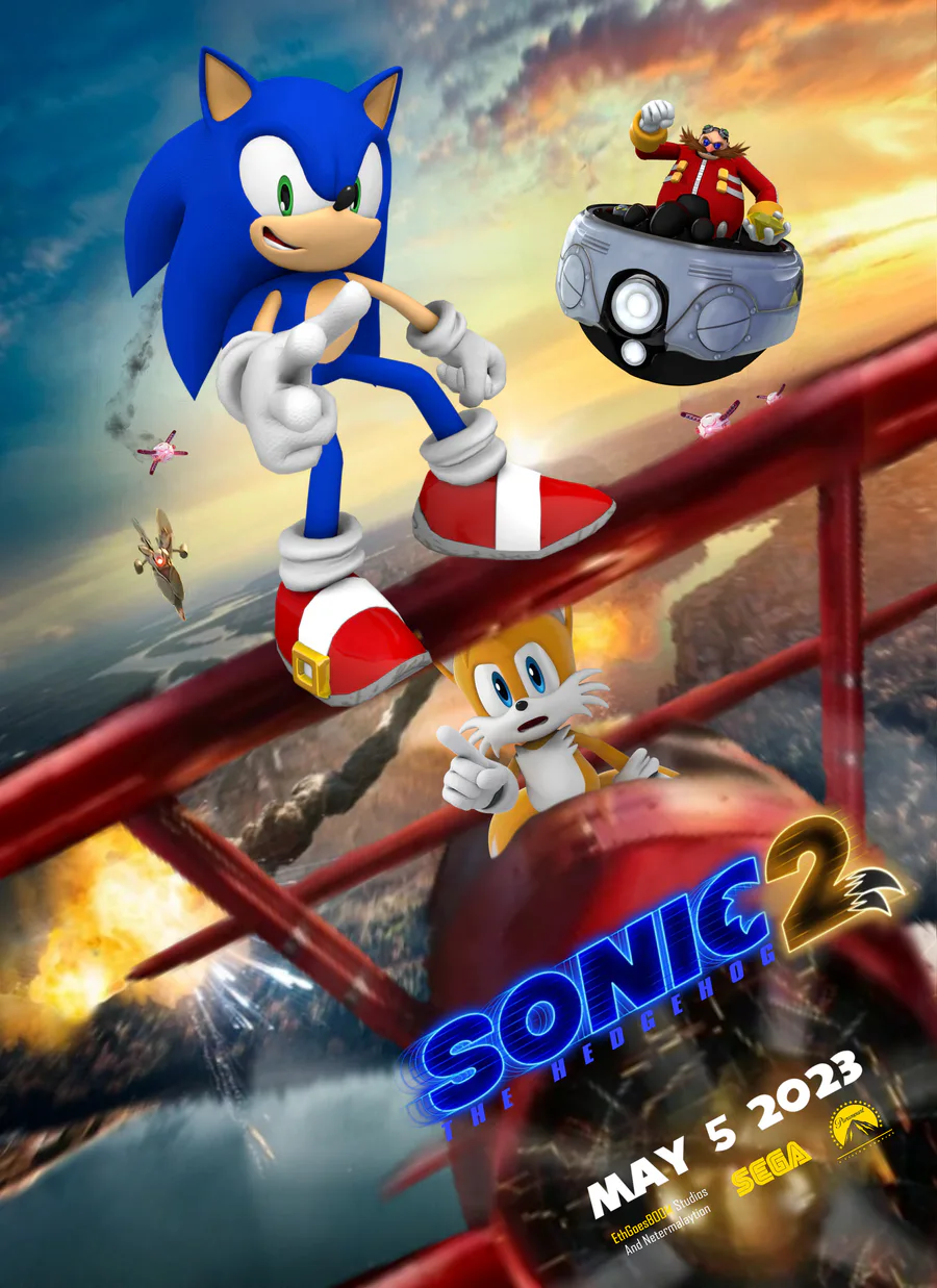 Samuel Lukas The Hedgehog on Game Jolt: Sonic Movie 2 (Game Edition) Poster  3