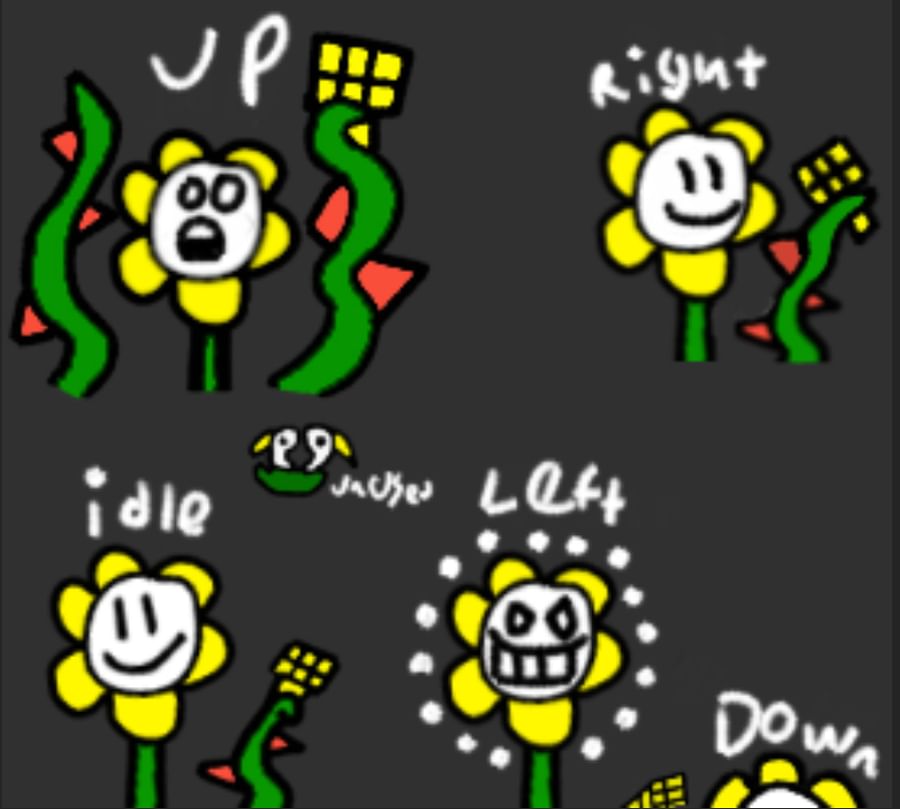 Flowey sprite  Undertale, Undertale flowey, Flowey the flower