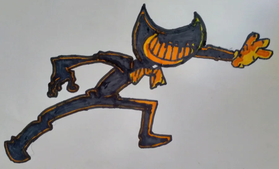 How To Draw FNF MOD Character - Indie Cross Bendy by DrawingAnimalsHowTo on  DeviantArt