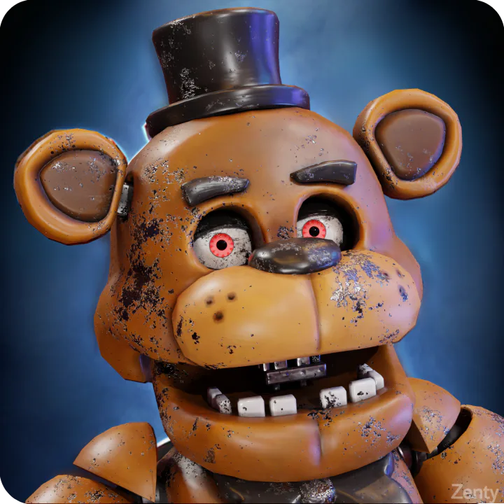 Aleksz. on Game Jolt: Withered Freddy in FNaF AR (Rebooted)