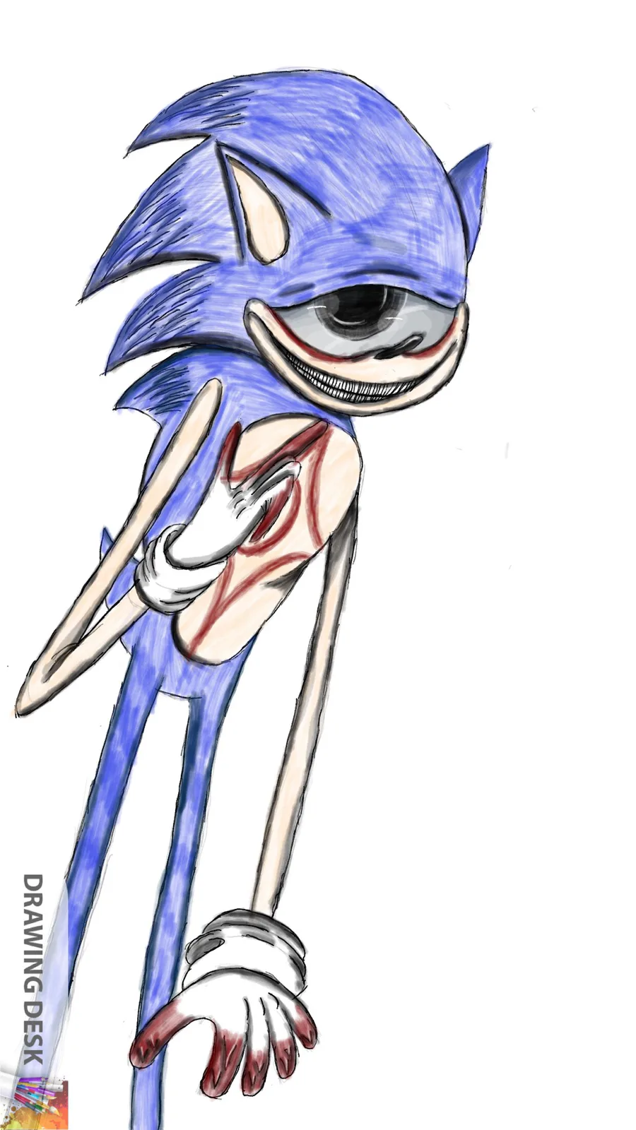 How to draw sonic.EYX 
