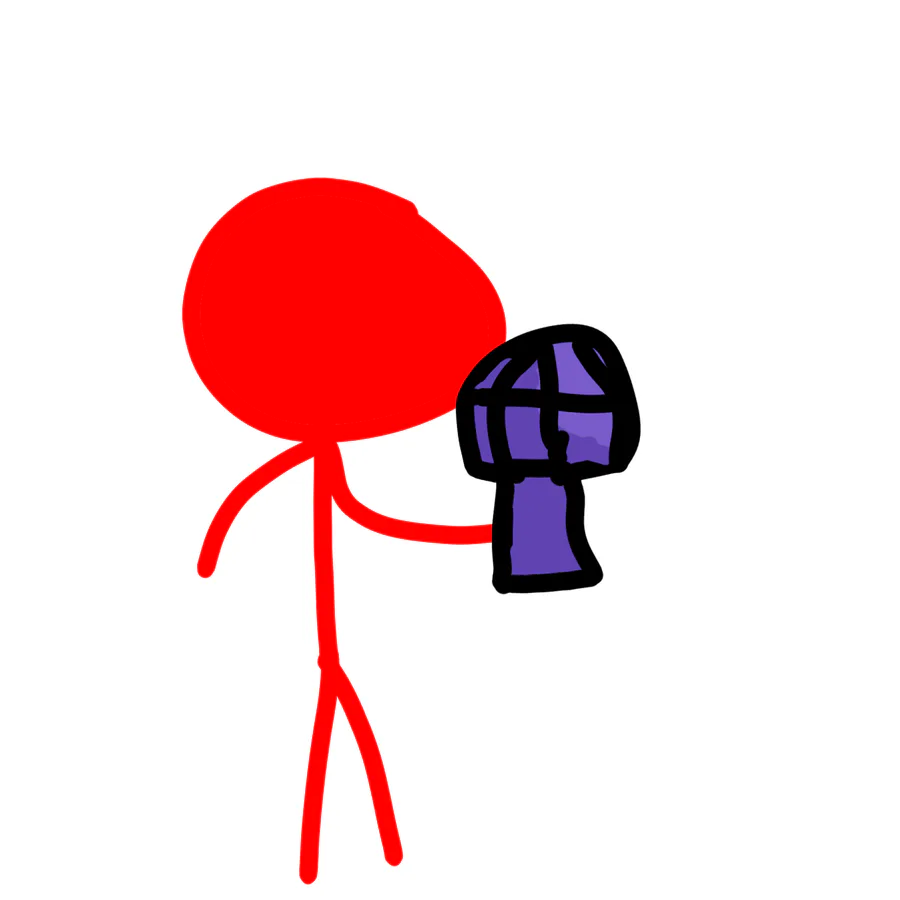 Alan Becker Stickman (RED)