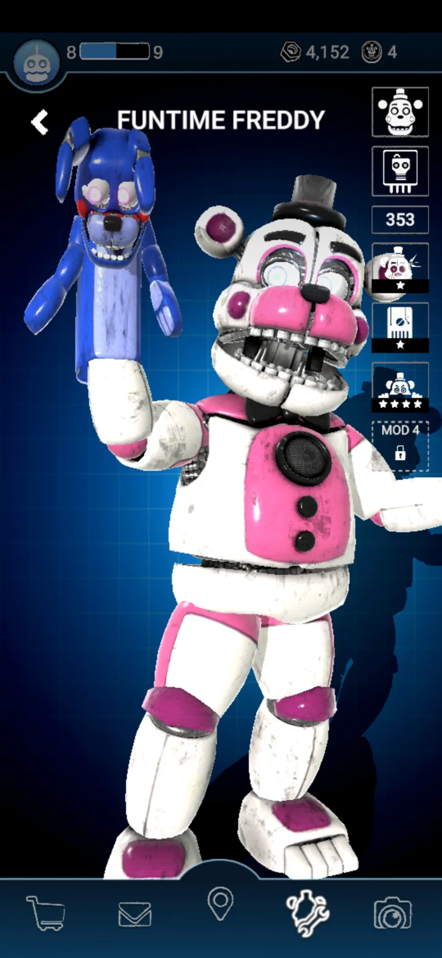 Glitch_Frostbear on Game Jolt: FNaF ar skins