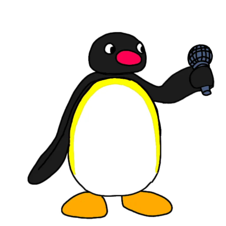 💙Thebluishart player by fnf❤️ on Game Jolt: Pingu no FNF