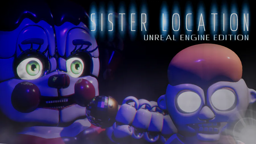 FREE ROAM FNAF SISTER LOCATION?!!  Five Nights at Freddy's Sister Location  UE4 Edition 