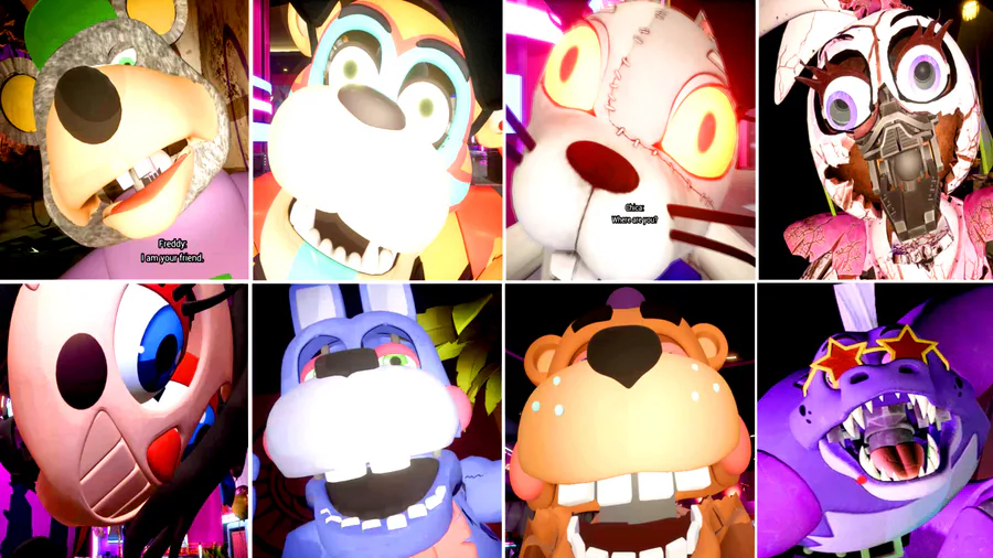 IULITM on Game Jolt: Five Nights at Freddy's SECURITY BREACH FNAF 1 2 3 4  5 6 UCN All Ju