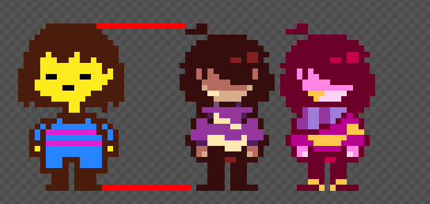 luna !! on Game Jolt: more inconsistencies in omori sprites!! there are  missing pixels wh