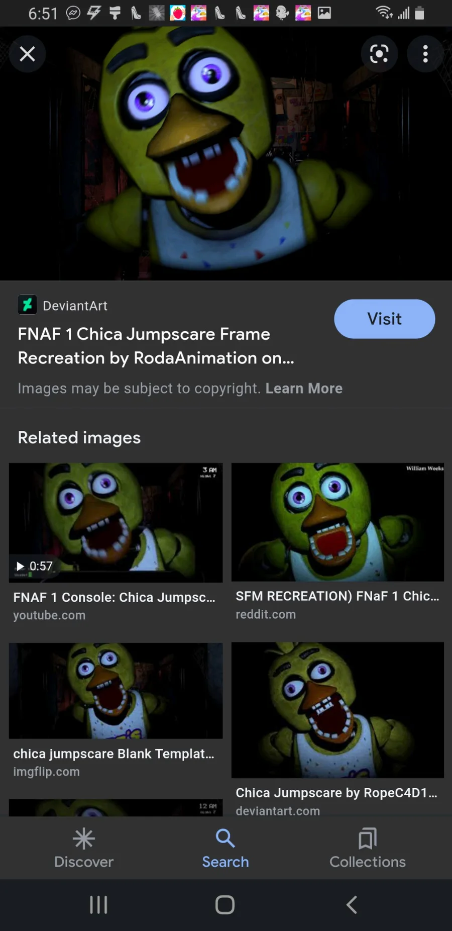 Withered Foxy jumpscare by AzamatBlender on DeviantArt