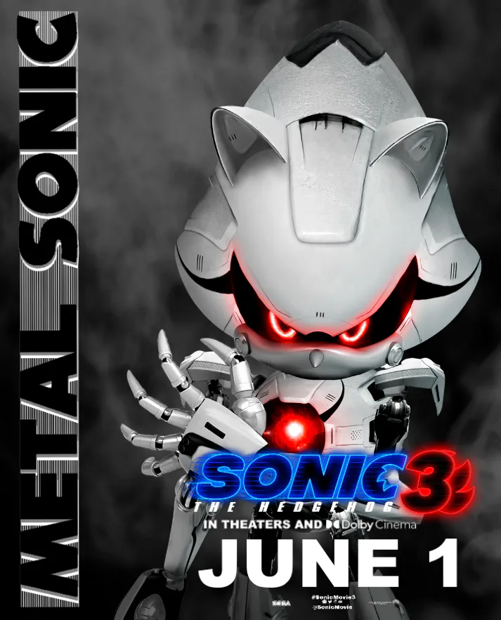 Sonic Movie 3 Metal Sonic poster by LukaszBorges : r/SonicTheMovie