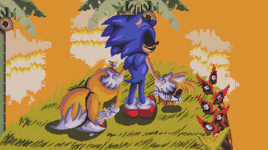 Sonic.EYX - SONIC THE HEDGEHOG EDITABLE ROM, Sonic.exe Horror Game, , Sonic the Hedgehog, Sonic the Hedgehog, video recording