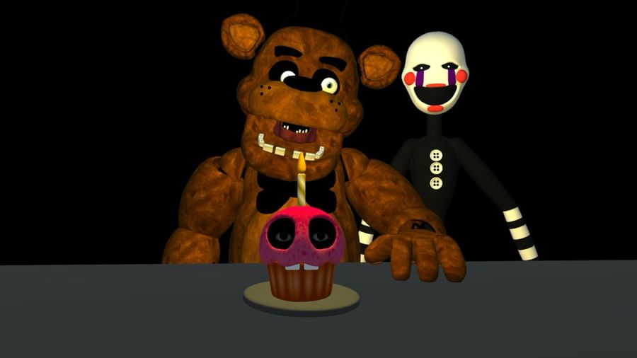 I decided to remake some shots from FNAF 1. Enjoy! (Models by the UFMP  team) : r/fivenightsatfreddys