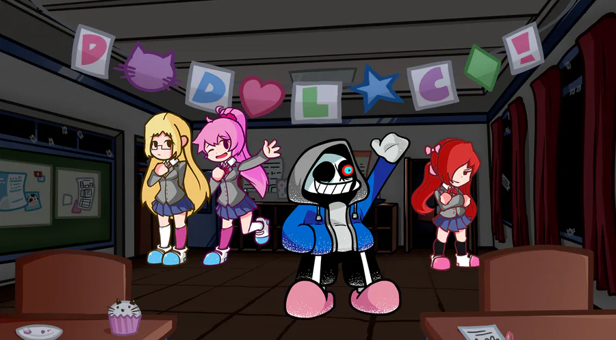 MAGICA DUSTIN on Game Jolt: Homura X Dust Sans @AlexsBoring  @Logun-Fazbear_EXE @Uhard999