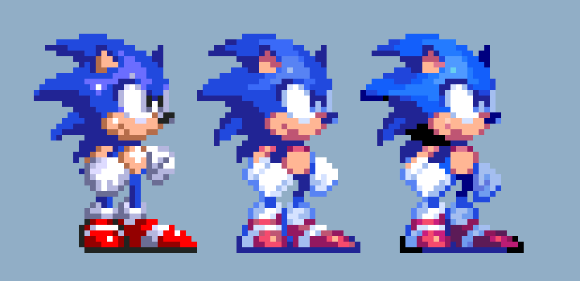 Pixilart - Sonic 3 Sprite by TheGameFan