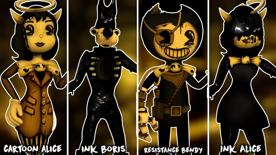 Bendy And The Dark Revival (2D) by xStranger_Games - Game Jolt