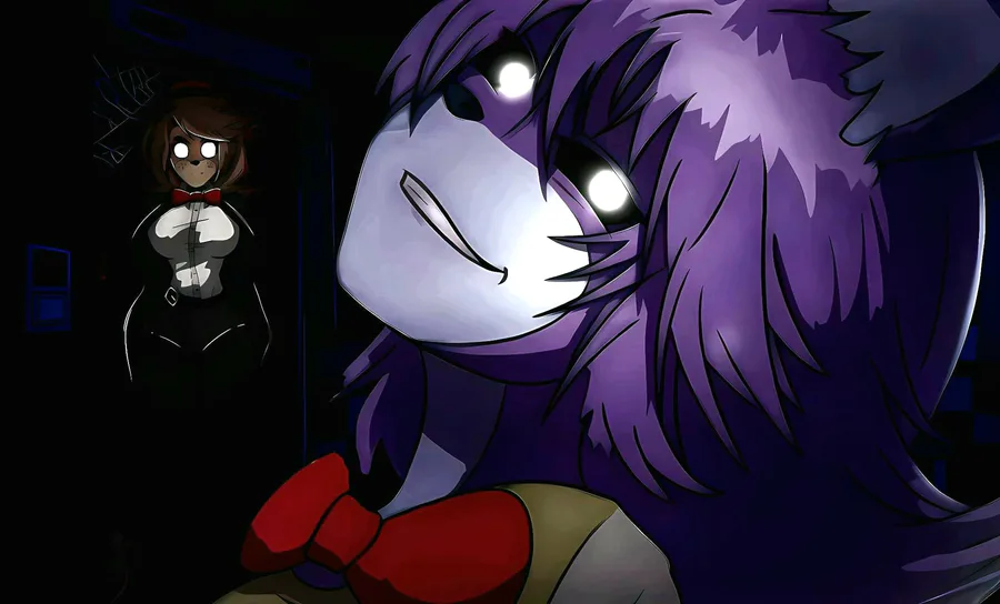 The FNAF Anime Girls get FREAKY.. (Five Nights in Anime Reborn