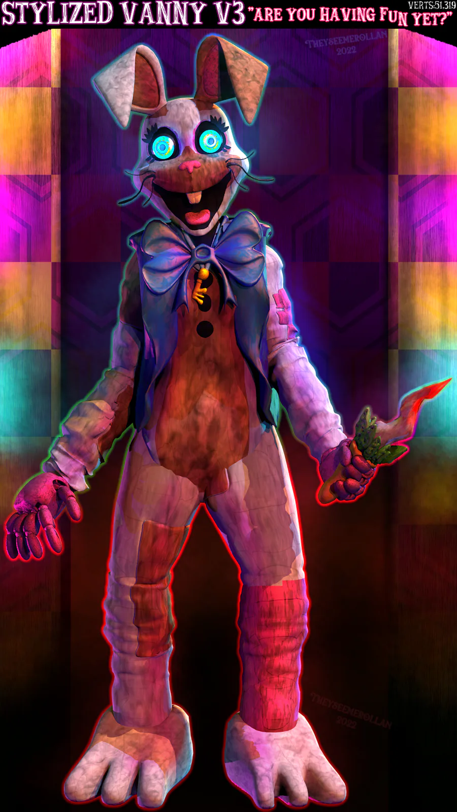 happy anniversary fnaf!! to celebrate, here's a look at stylized