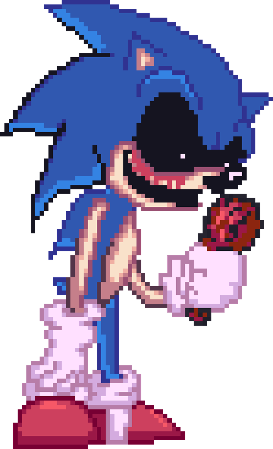 Sonic.exe/Exemonster - New Sprite Animation 2. by