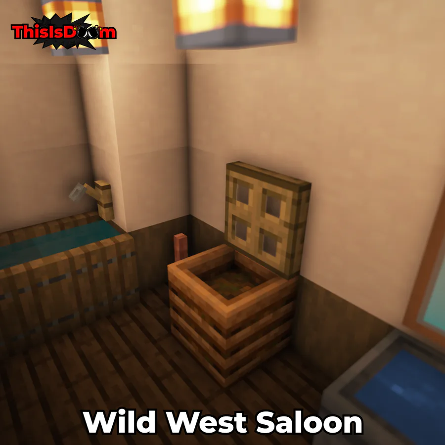 old western saloon minecraft