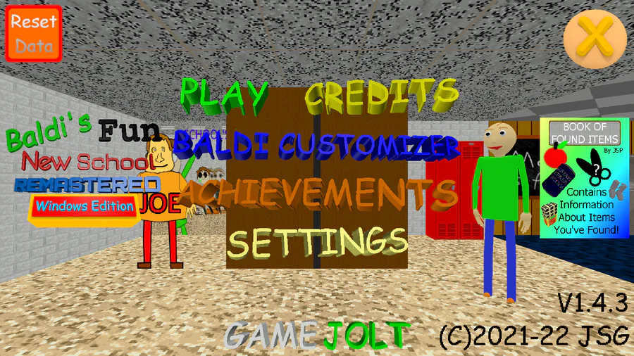 Baldi's Basics Classic Remastered RECREATION [V0.4.4] 