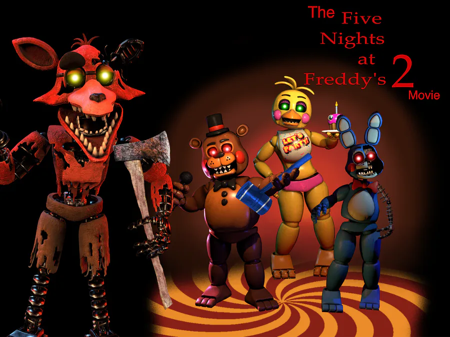 FNAF 1 Animatronics Vs Banana Split Animatronics.