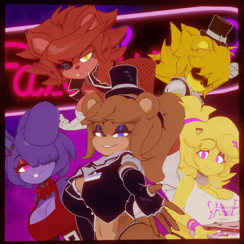 the FNAF ANIME GIRLS are getting REMASTERED 