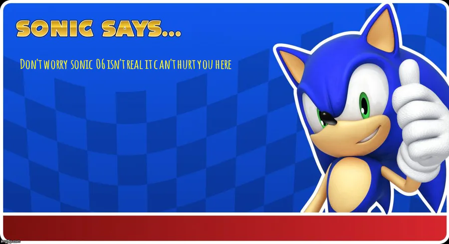 Sonic and shadow Blank Template - Imgflip