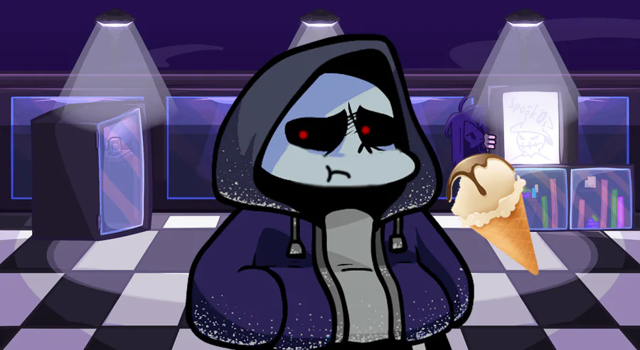 Nightmare Dust sans [Friday Night Funkin'] [Mods]