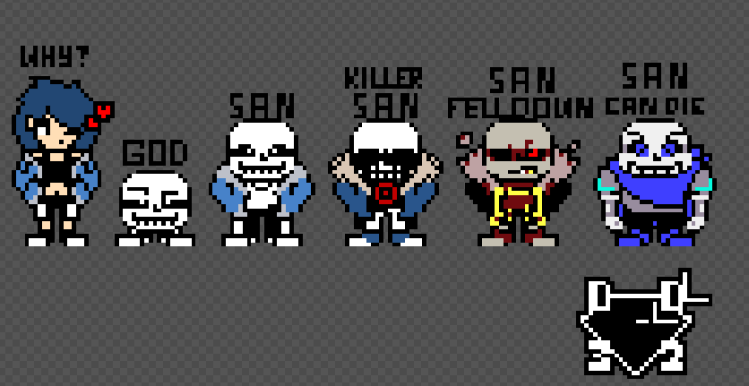 Steam Community :: :: Custom Killer Sans Sprite (Underverse)