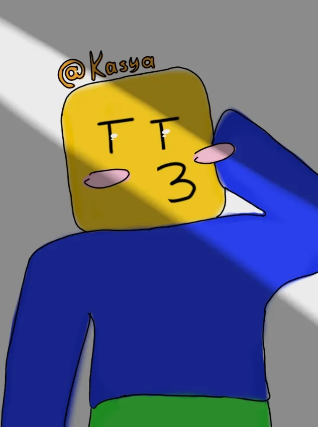 MossyBoi on X: Idk what possessed me but here #roblox #lol #drawing #noob  #buffnoob #robloxart #art  / X