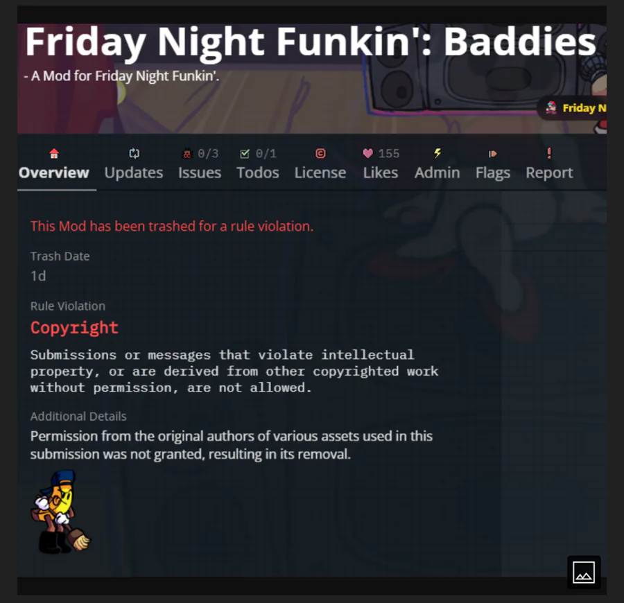 NEO Whitty on Game Jolt: FNF baddie's got trashed on gamebanana and this  is why  Link